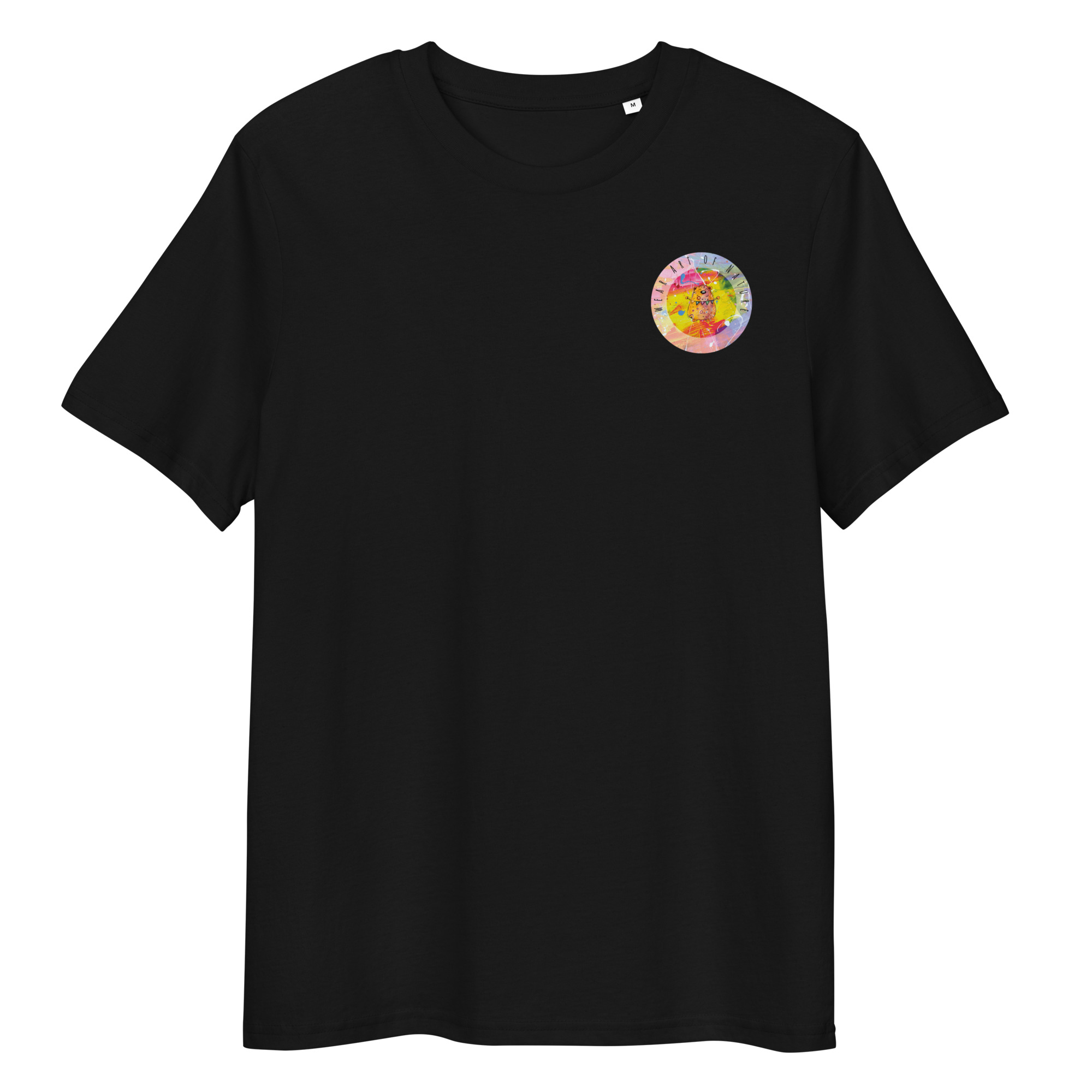 bear round front / backprint t shirt – nachhaltige bio mode von wear art of nature core collection bear round front / backprint t shirt – nachhaltige bio mode von wear art of nature core collection
