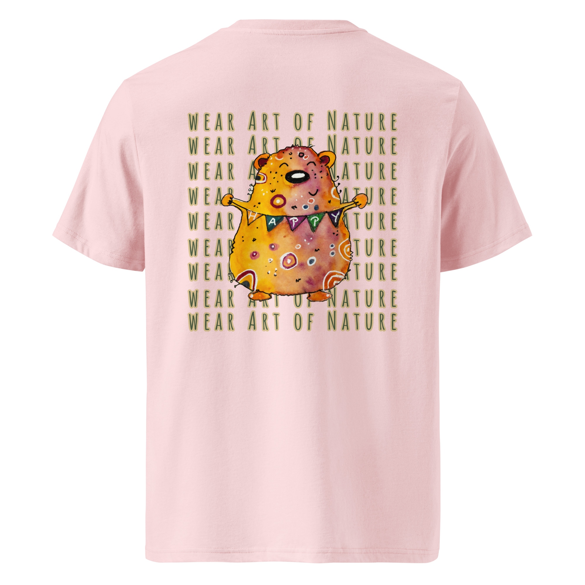 bear x backprint t shirt – nachhaltige bio mode von wear art of nature color collection bear x backprint t shirt – nachhaltige bio mode von wear art of nature color collection