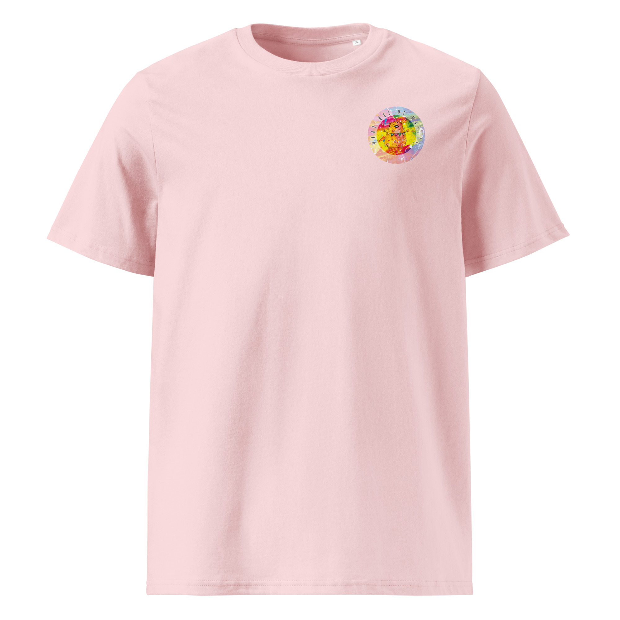 bear round front / backprint t shirt – nachhaltige bio mode von wear art of nature color collection bear round front / backprint t shirt – nachhaltige bio mode von wear art of nature color collection