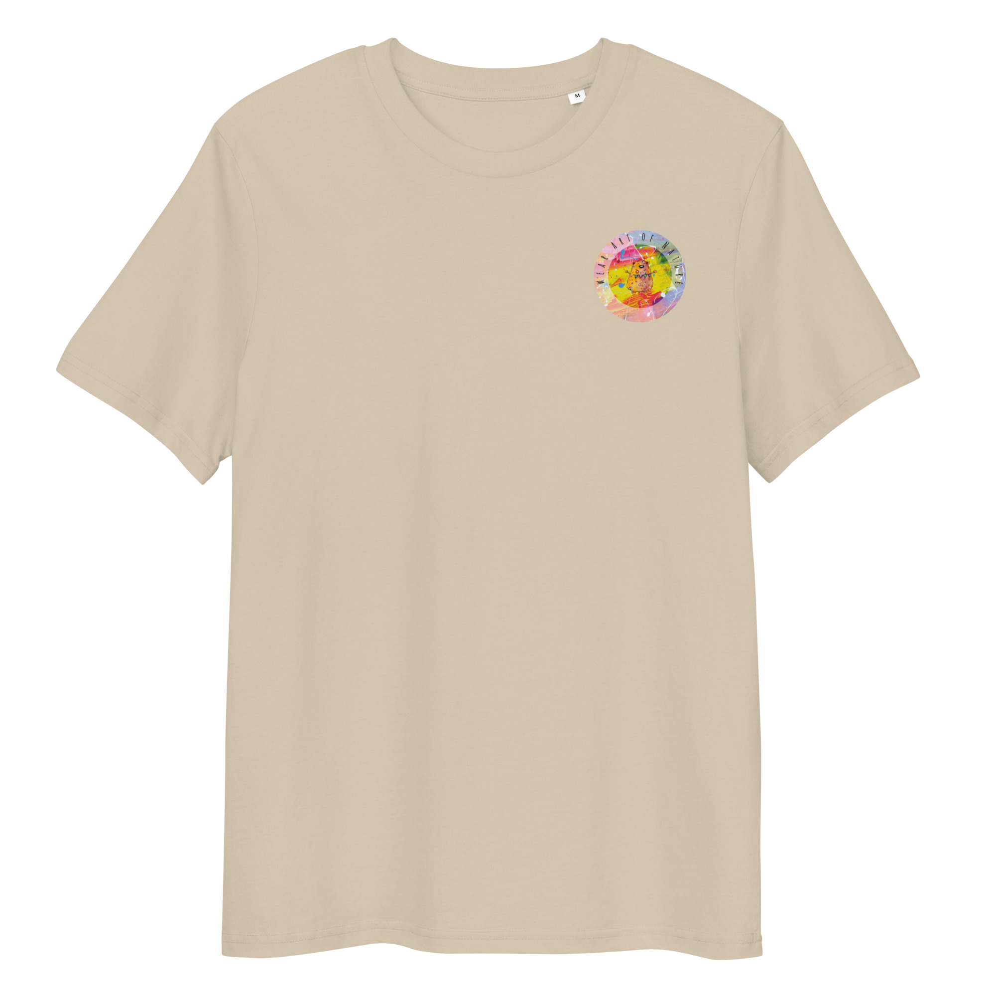 bear round front / backprint t shirt – nachhaltige bio mode von wear art of nature core collection bear round front / backprint t shirt – nachhaltige bio mode von wear art of nature core collection
