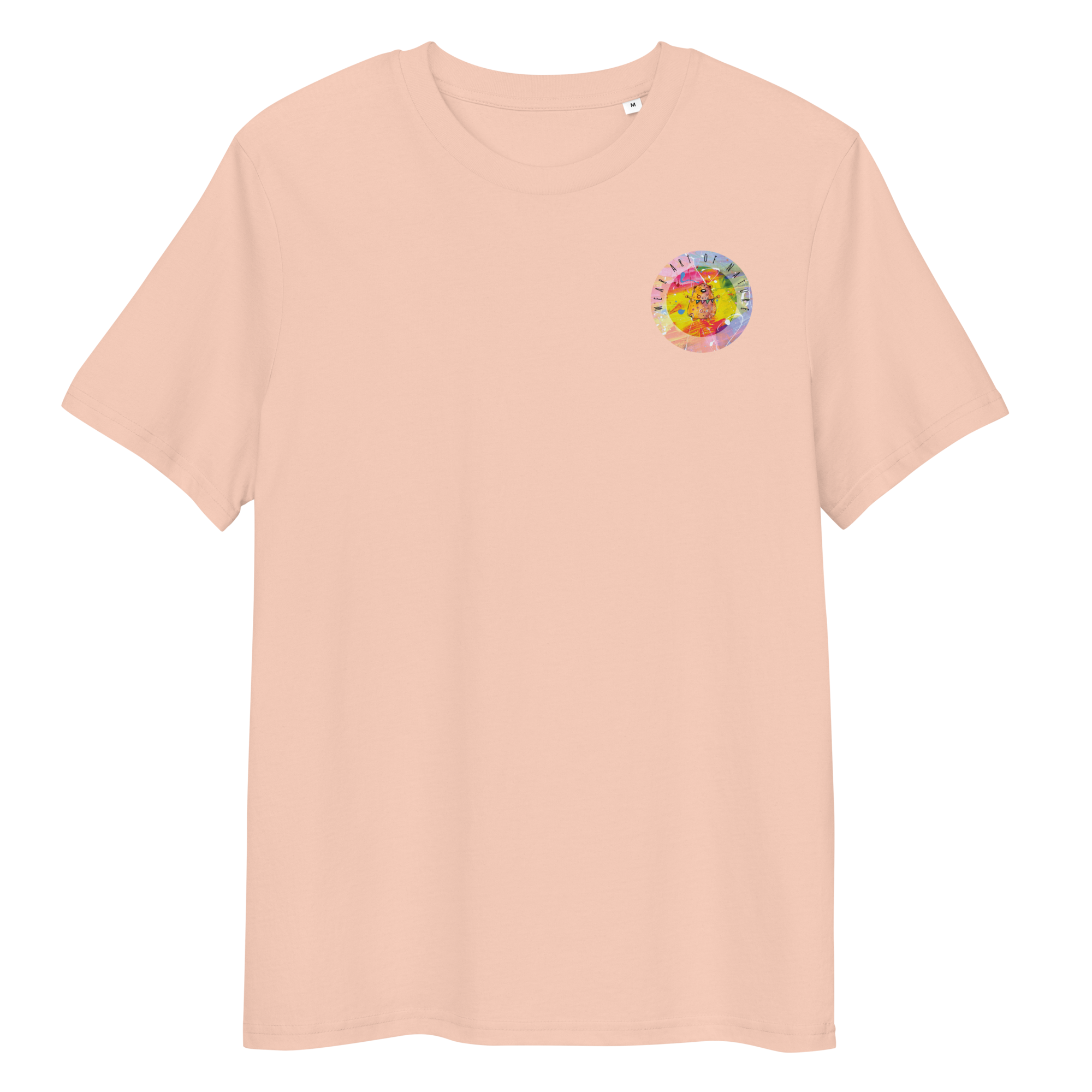 bear round front / backprint t shirt – nachhaltige bio mode von wear art of nature color collection bear round front / backprint t shirt – nachhaltige bio mode von wear art of nature color collection