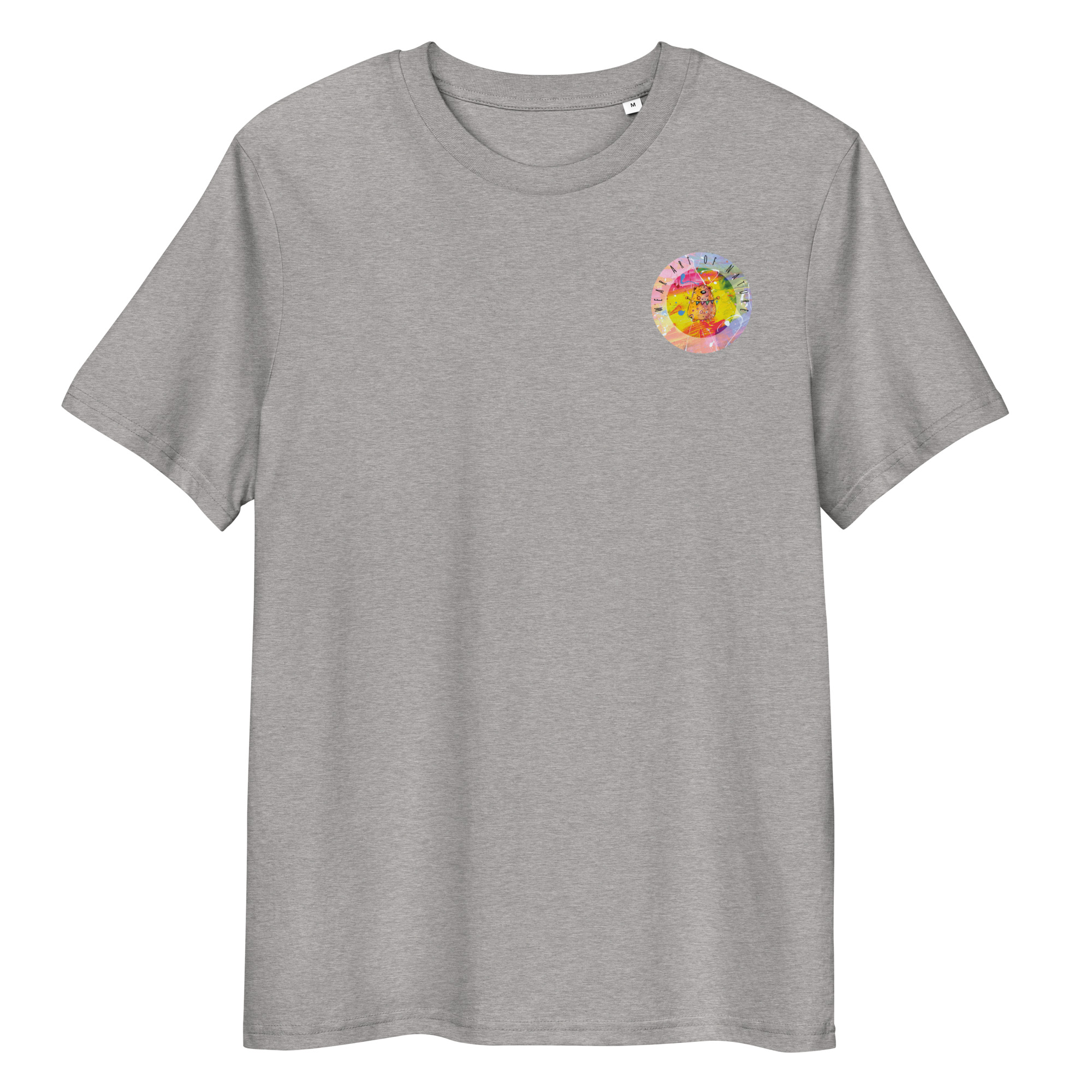 bear round front / backprint t shirt – nachhaltige bio mode von wear art of nature core collection bear round front / backprint t shirt – nachhaltige bio mode von wear art of nature core collection