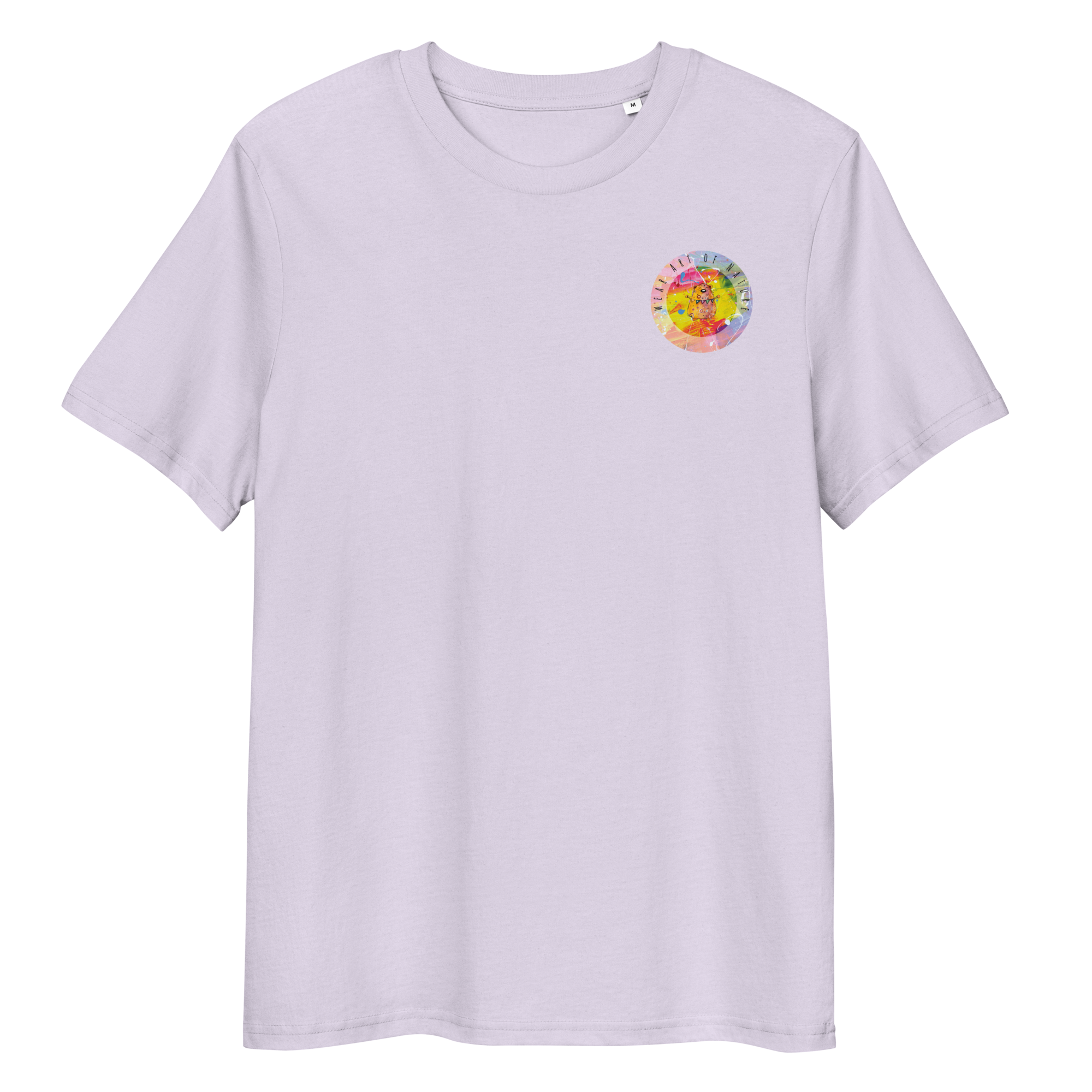 bear round front / backprint t shirt – nachhaltige bio mode von wear art of nature color collection bear round front / backprint t shirt – nachhaltige bio mode von wear art of nature color collection