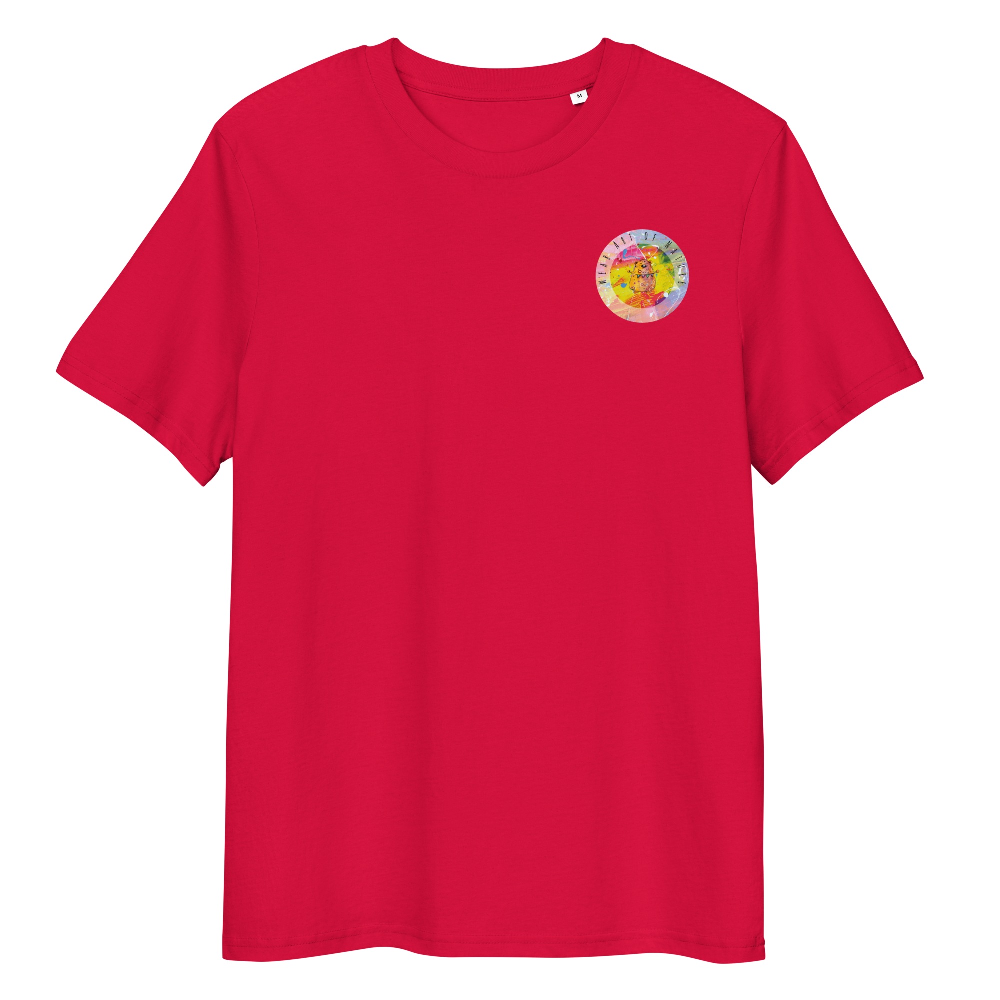 bear round front / backprint t shirt – nachhaltige bio mode von wear art of nature color collection bear round front / backprint t shirt – nachhaltige bio mode von wear art of nature color collection
