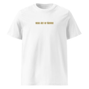 Bear bear x backprint t shirt – nachhaltige bio mode von wear art of nature core collection